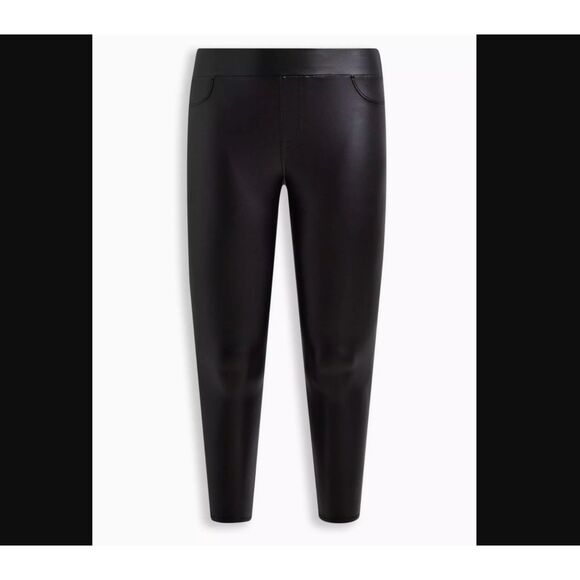Torrid Full-Length 0 L 12 Faux Leather Legging - Picture 3 of 9